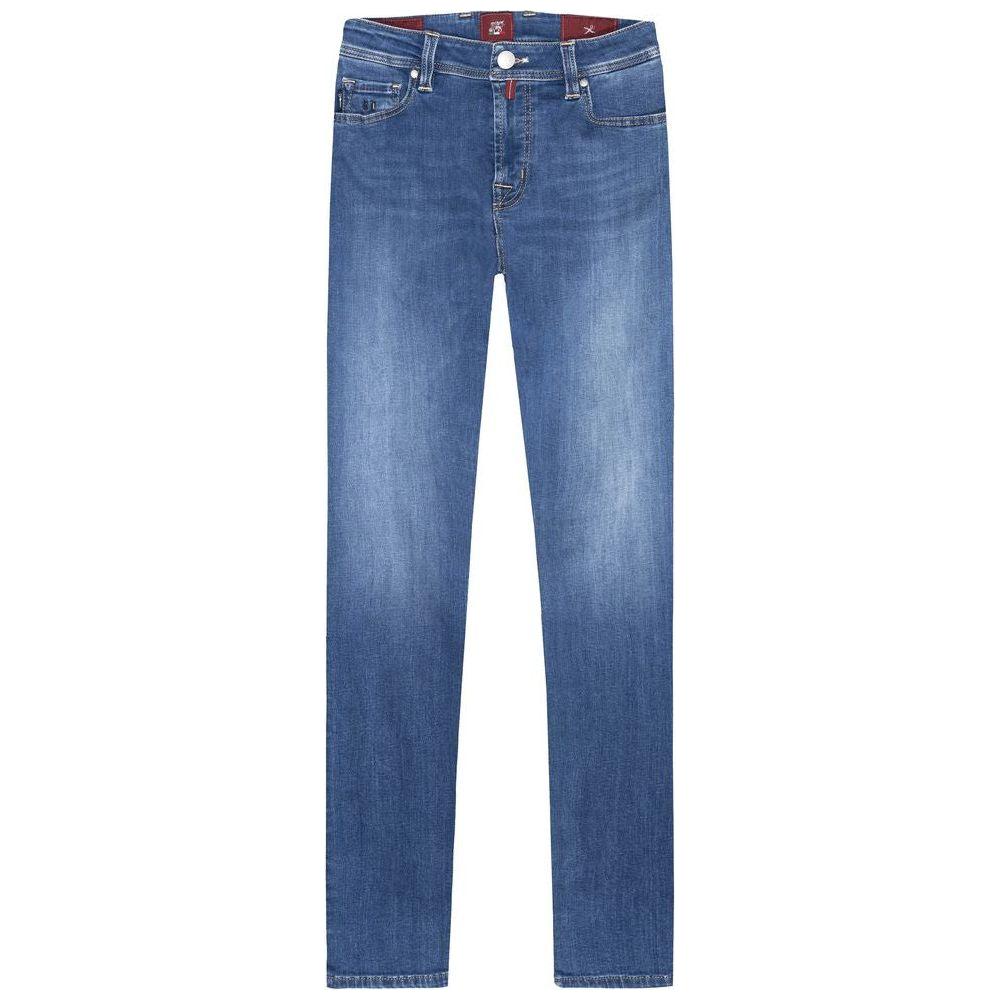 Tramarossa Blue Cotton Men's Jeans TR-13011-W33