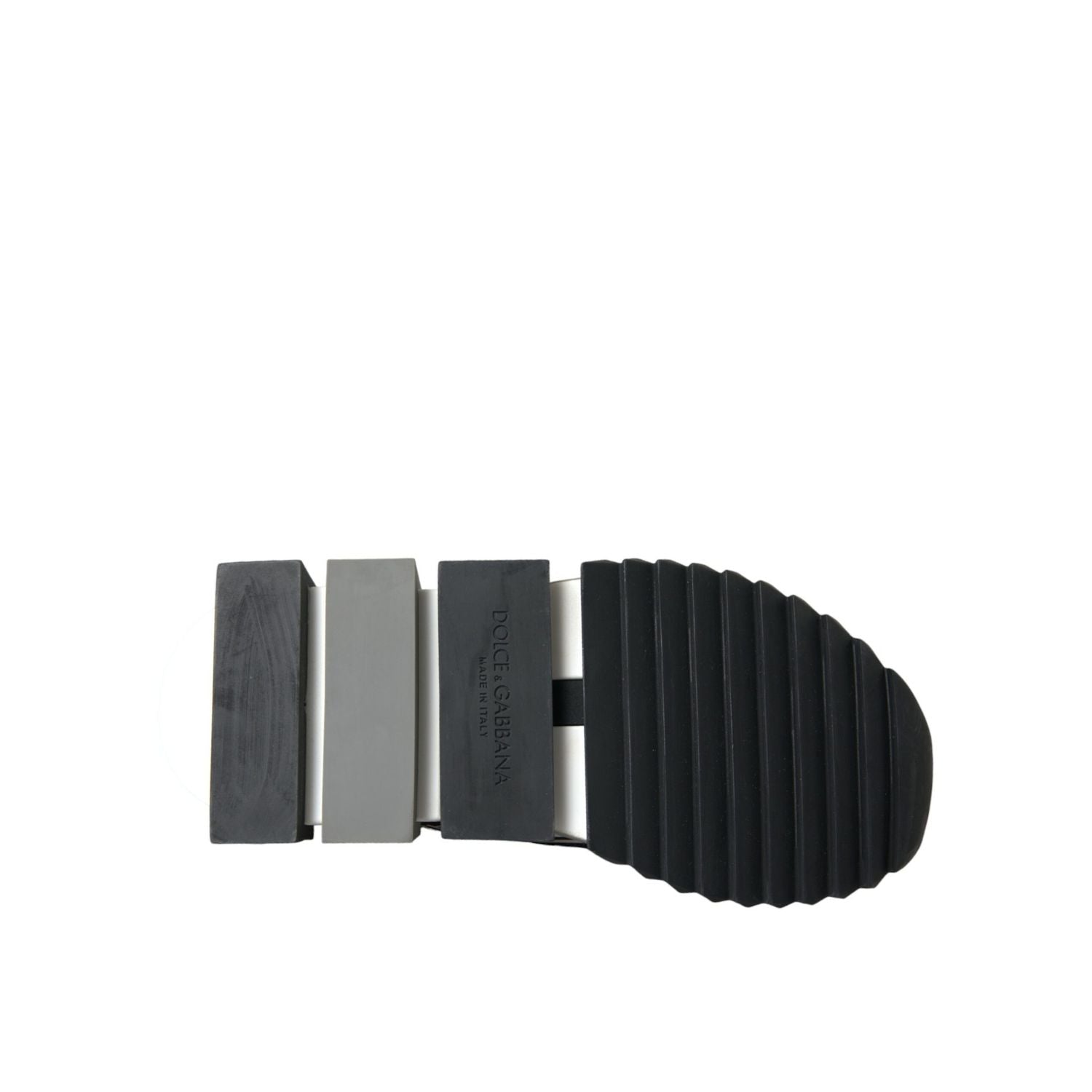 Dolce & Gabbana Black White Slip On Sorrento Sneakers Shoes