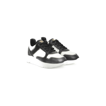 Cerruti 1881 Black Cowhide Women Sneaker
