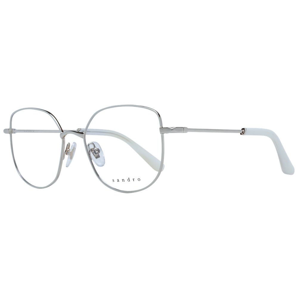Sandro White Stainless Steel Glasses (Frames)