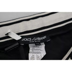 Dolce & Gabbana Black Jogger Jogging Trouser Cotton Pants