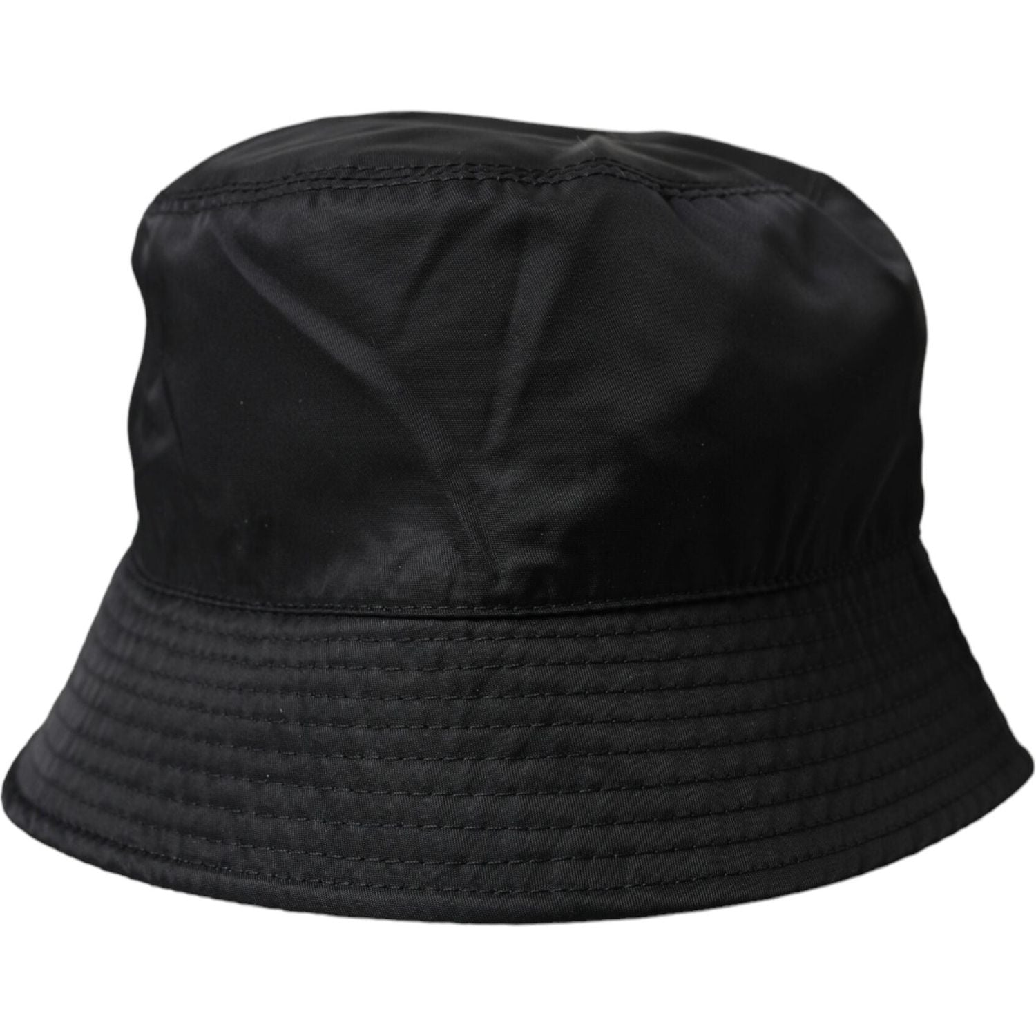 Dolce & Gabbana Black Wide Brim Cap Bucket Hat Men