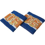 Dolce & Gabbana Multicolor Logo Sequin Viscose Wristband LB30153