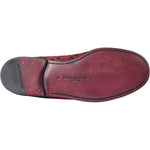 Dolce & Gabbana Red Black Leopard DG Loafers Formal Men Shoes MV5691-39