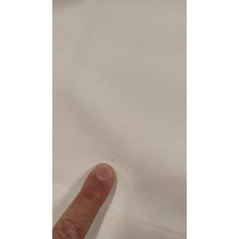 تي شيرت Dolce &amp; Gabbana أبيض من القطن المطاطي باللون الأسود HOT Crystal