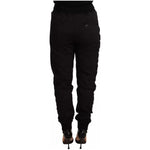 Dolce & Gabbana Black Jogger Women Polyester Pants Dolce & Gabbana Black