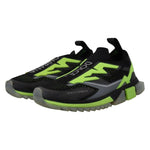 Dolce & Gabbana Black Yellow SORRENTO Sport Stretch Sneakers Shoes MV4782-40