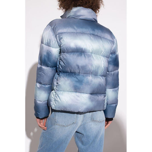 Love Moschino Light Blue Polyester Women Jacket LO-10202-IT42|M