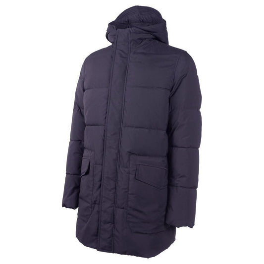 Emilio Romanelli Blue Polyester Men's Jacket EM-5079-IT48 | M