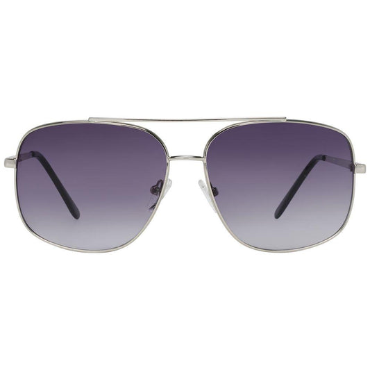Guess Silver Men Sunglasses Guess Slate Gray