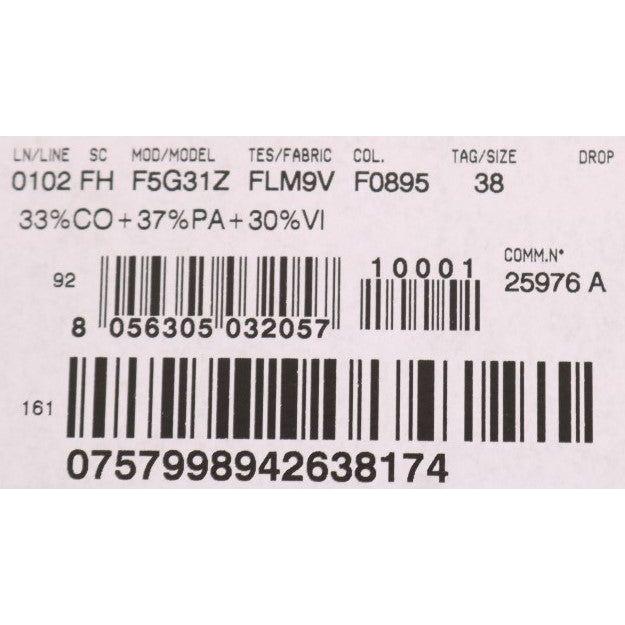 بلوزة كارديجان أنيقة من الدانتيل والكريستال باللون البرتقالي من دولتشي آند غابانا