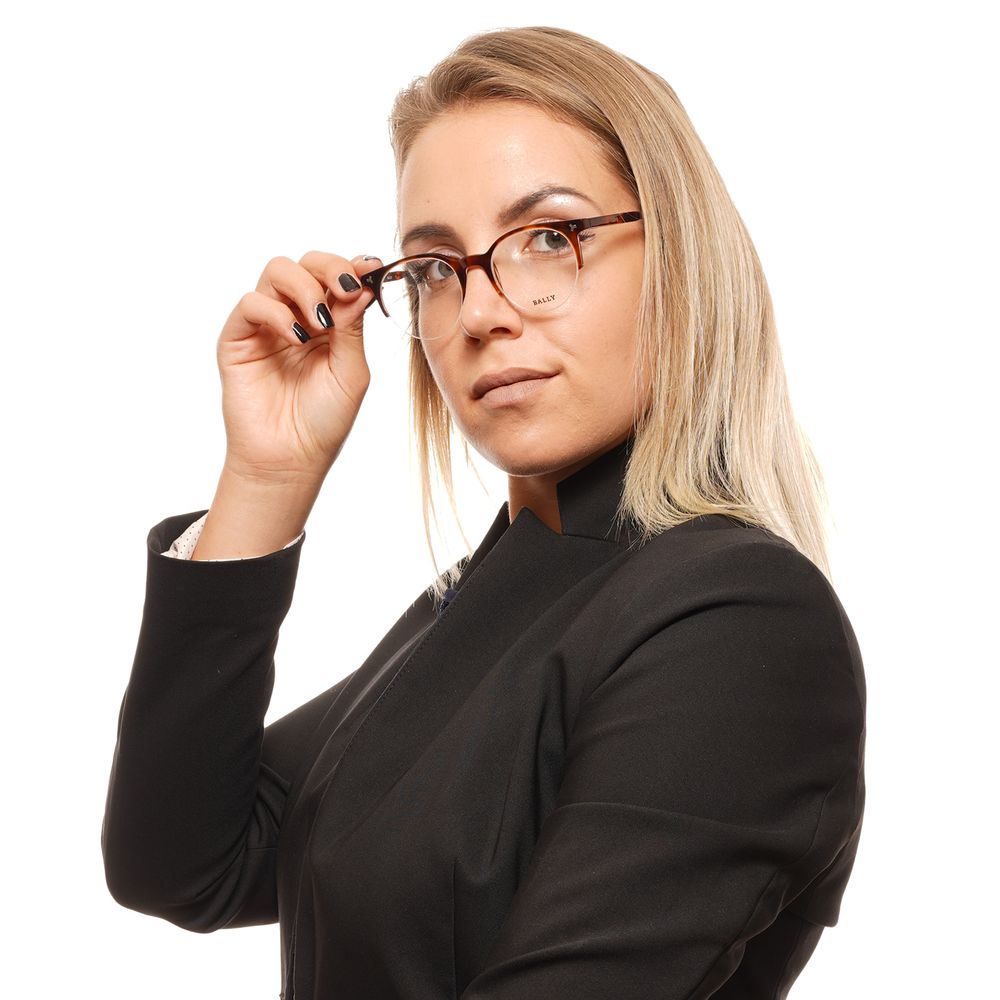 Bally Brown Plastic Glasses (Frames)