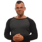 BMW Gray Men Glasses Frame