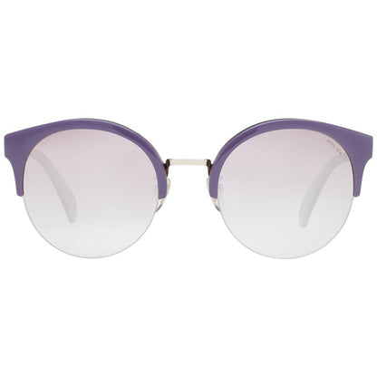 Police Gold Women Sunglass