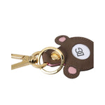 Dolce & Gabbana Multicolor Dauphine Calfskin DG Logo Keyring Keychain SMY10335