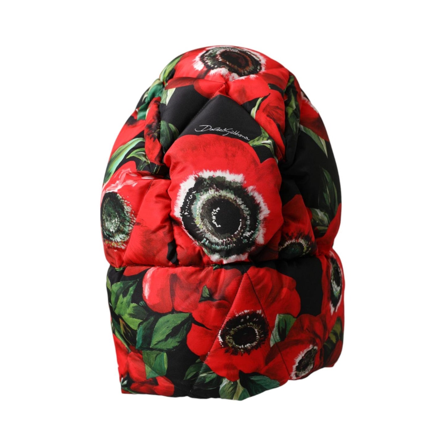 Dolce & Gabbana Multicolor Anemone Whole Head Wrap Hat HAT9628