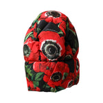 Dolce & Gabbana Multicolor Anemone Whole Head Wrap Hat HAT9628