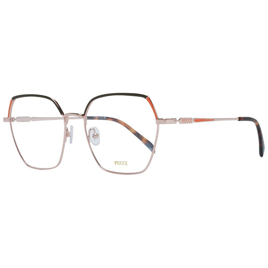 Emilio Pucci Rose Gold Metal Glasses (Frames)