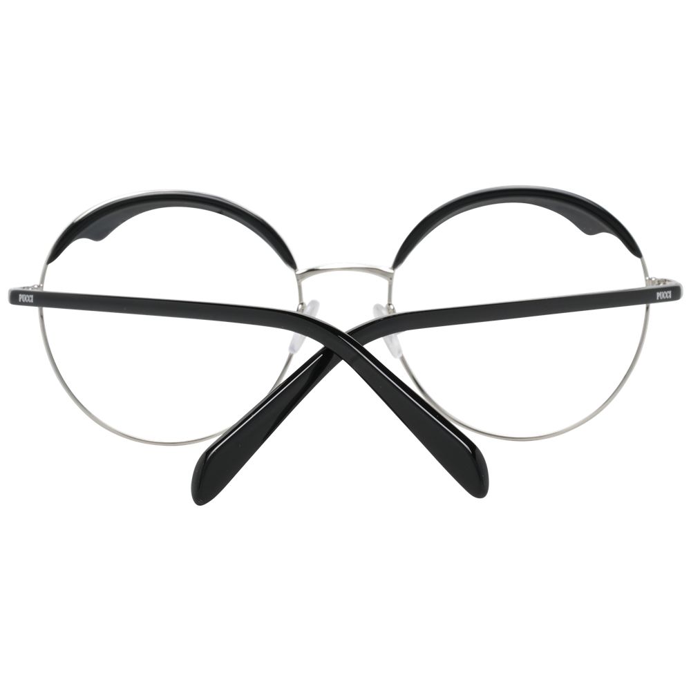 Emilio Pucci Black Metal & Plastic Glasses (Frames)