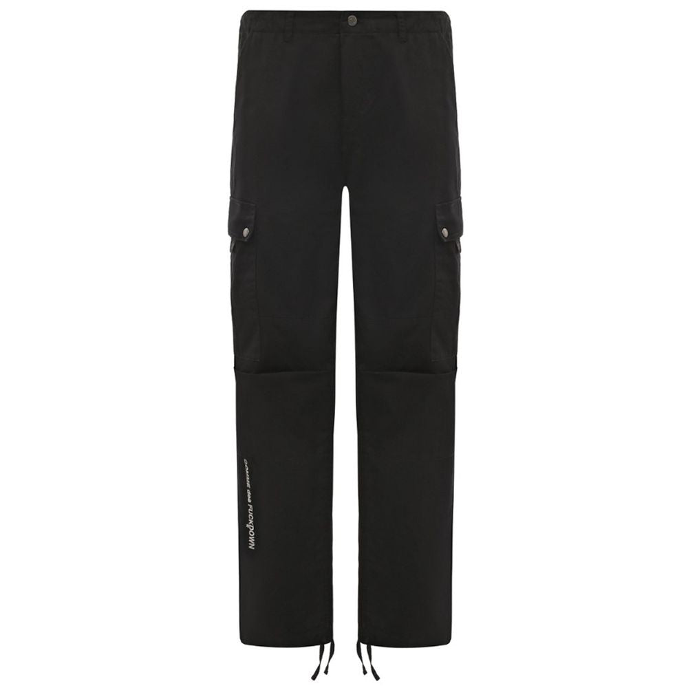 Comme Des Fuckdown Black Cotton Men Cargo Pant