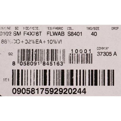 Dolce & Gabbana Dark Green Baroque Velvet Pencil Skirt