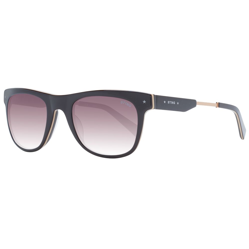 Sting Brown Acetate & Plastic Sunglasses