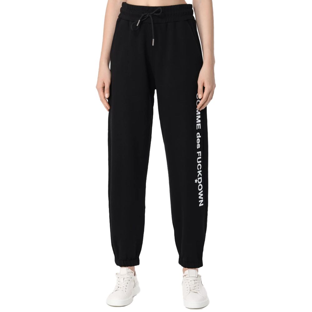 Comme Des Fuckdown Black Cotton Pant