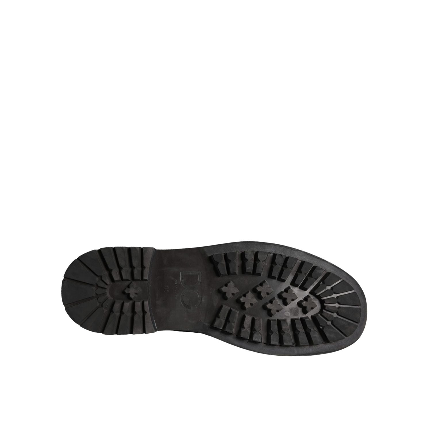 حذاء رجالي من دولتشي آند غابانا برباط أسود حتى منتصف الساق