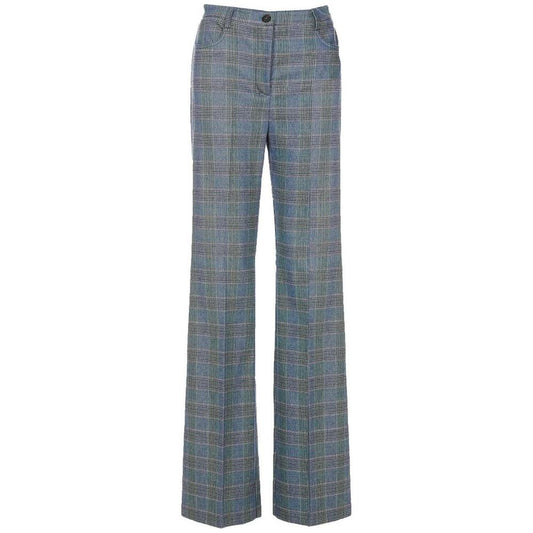 PINKO Light Blue Polyester Jeans & Pant PINKO Dim Gray