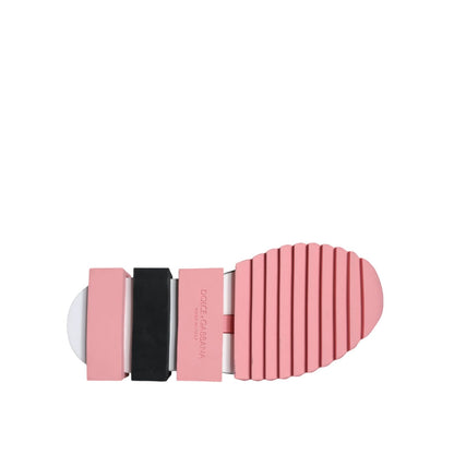 Dolce & Gabbana Multicolor Sorrento Socks Logo Sneakers Shoes