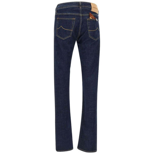 Jacob Cohen Blue Cotton Jeans & Pant JA-13765-W33
