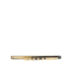 Dolce & Gabbana Gold Tone Brass Logo Branded Men Tie Clip Bar