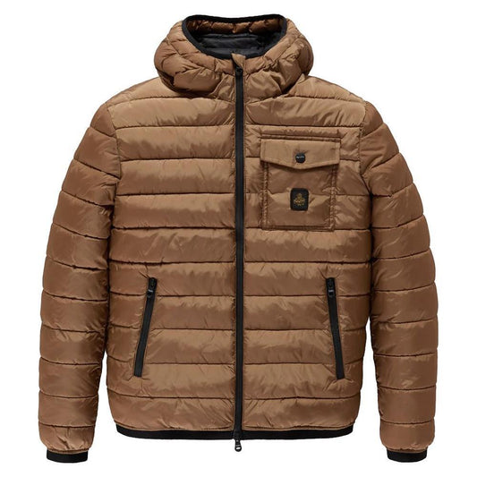Refrigiwear Brown Nylon Jacket RE-14014-L