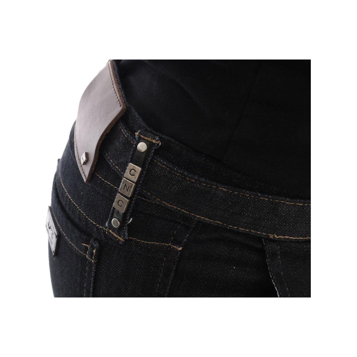 Svelte 深蓝色棉质修身牛仔裤