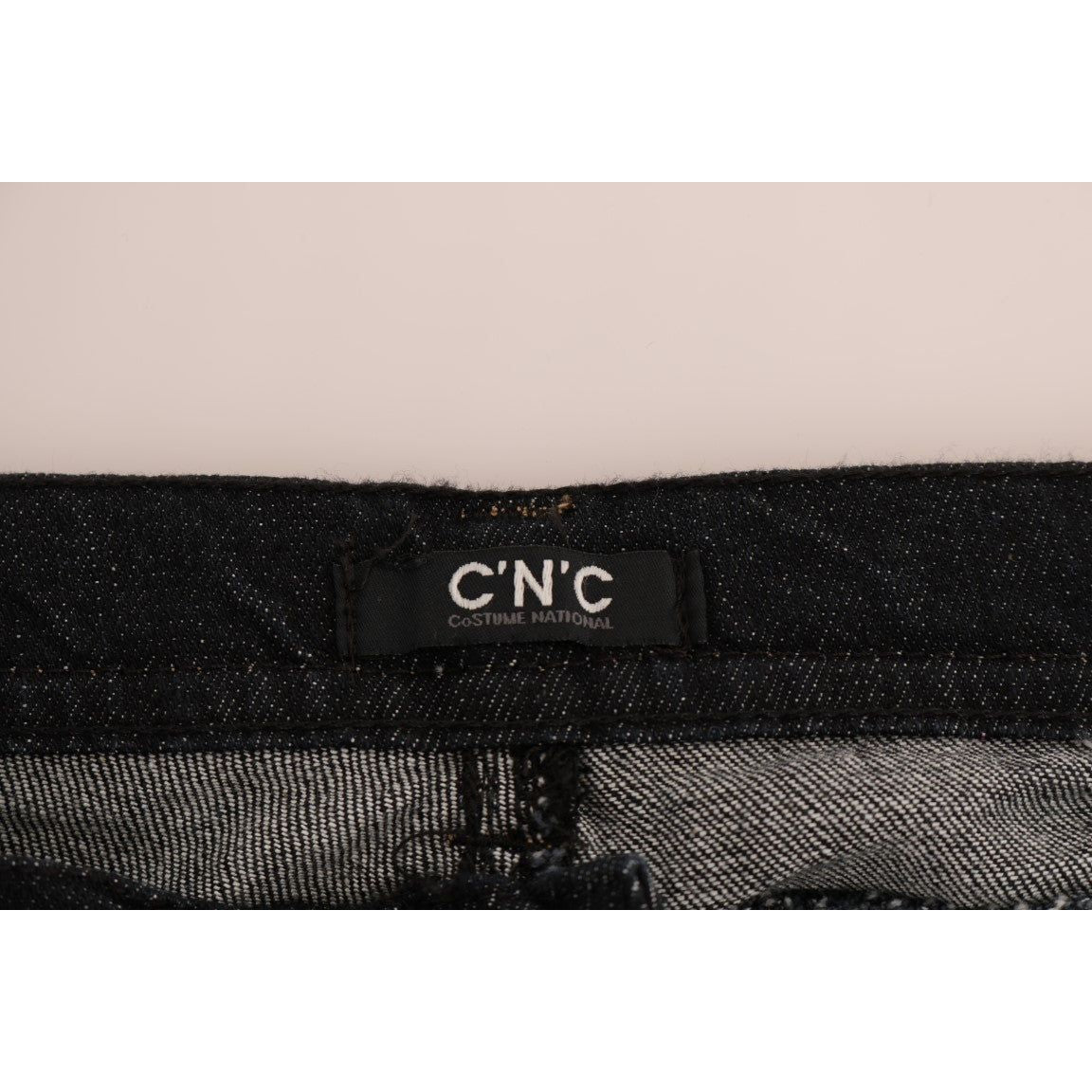 Costume National Blue Cotton Stretch Slim Fit Jeans SIG30123-2
