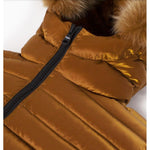 Refrigiwear Orange Nylon Women Jacket RE-14052-XS