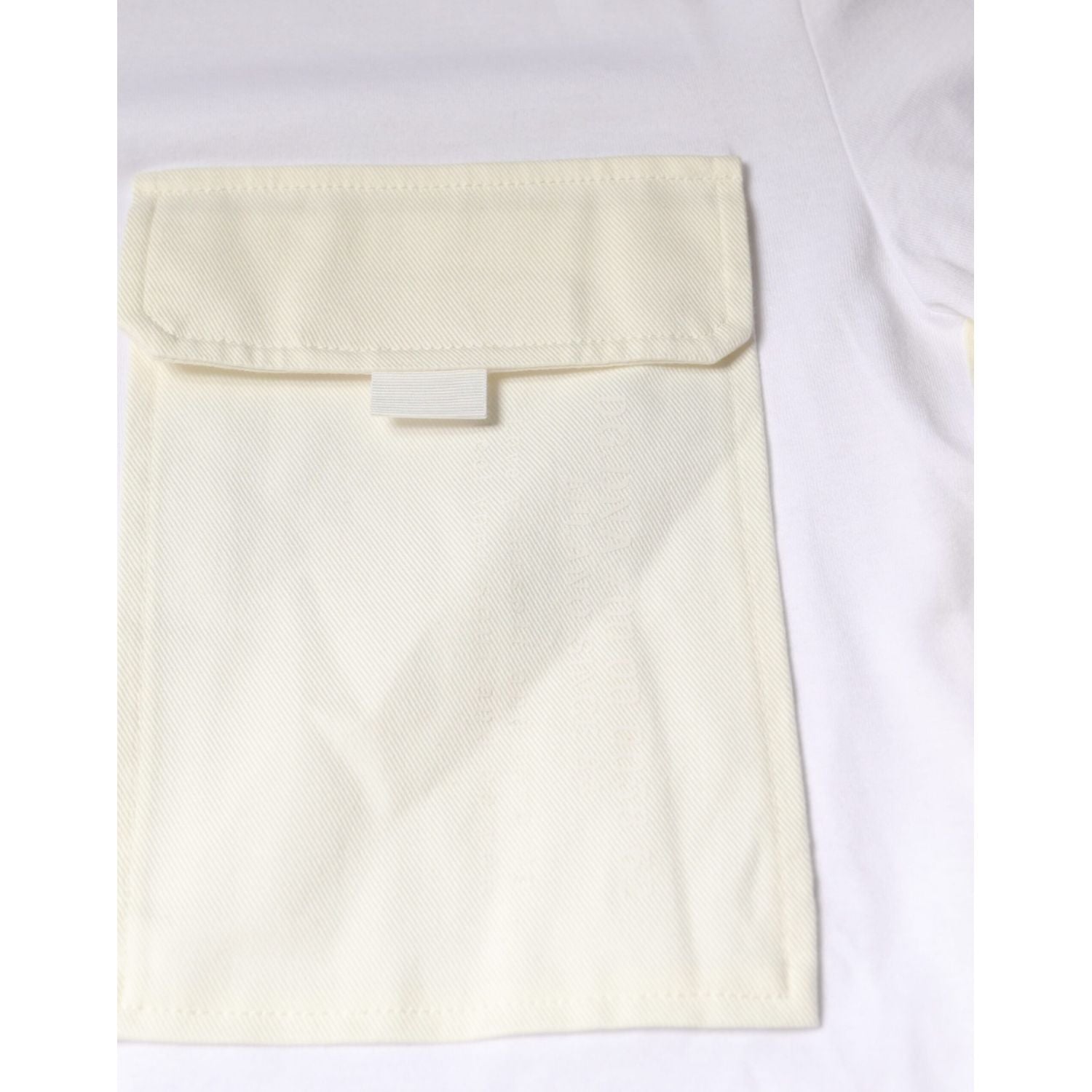 Dolce & Gabbana White Cotton Pocket Short Sleeves T-shirt