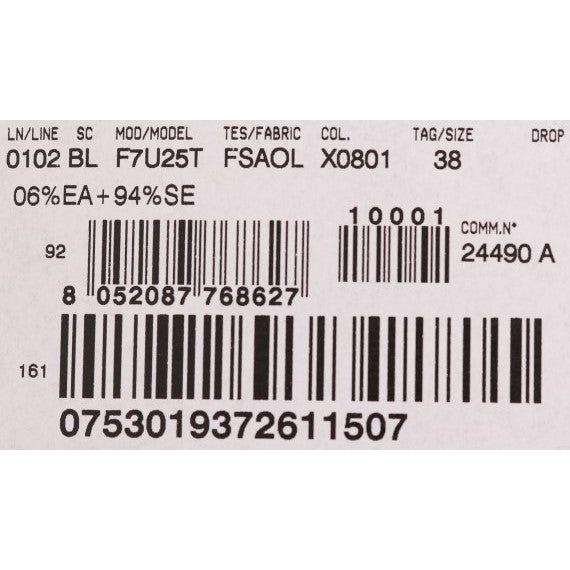 Dolce & Gabbana Multicolor Lemon Silk Stretch T-Shirt