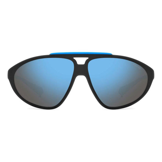 Polaroid Black Rubber Sunglasses Polaroid Cadet Blue