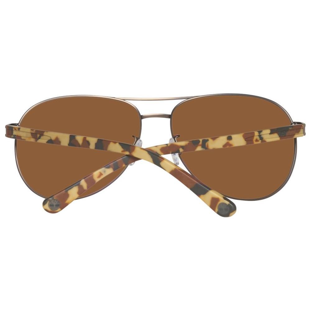 Timberland Gray Metal Sunglasses TITB90866249HAC