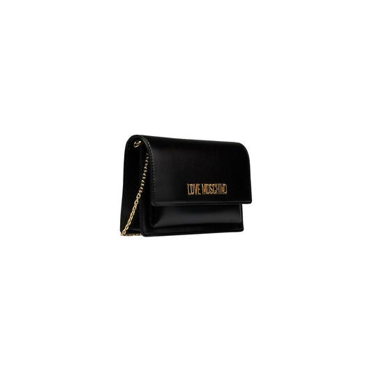 Love Moschino Black Polyethylene Women Crossbody Bag Love Moschino Black