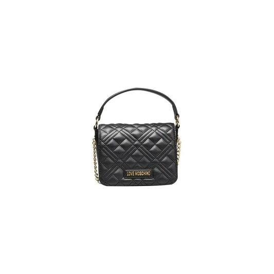 Love Moschino Black Polyethylene Women Handbag Love Moschino Dark Slate Gray