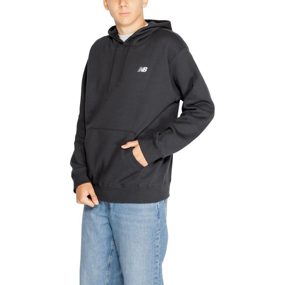 New Balance Black Cotton Hoody NE-14883400009-IT52 | XL