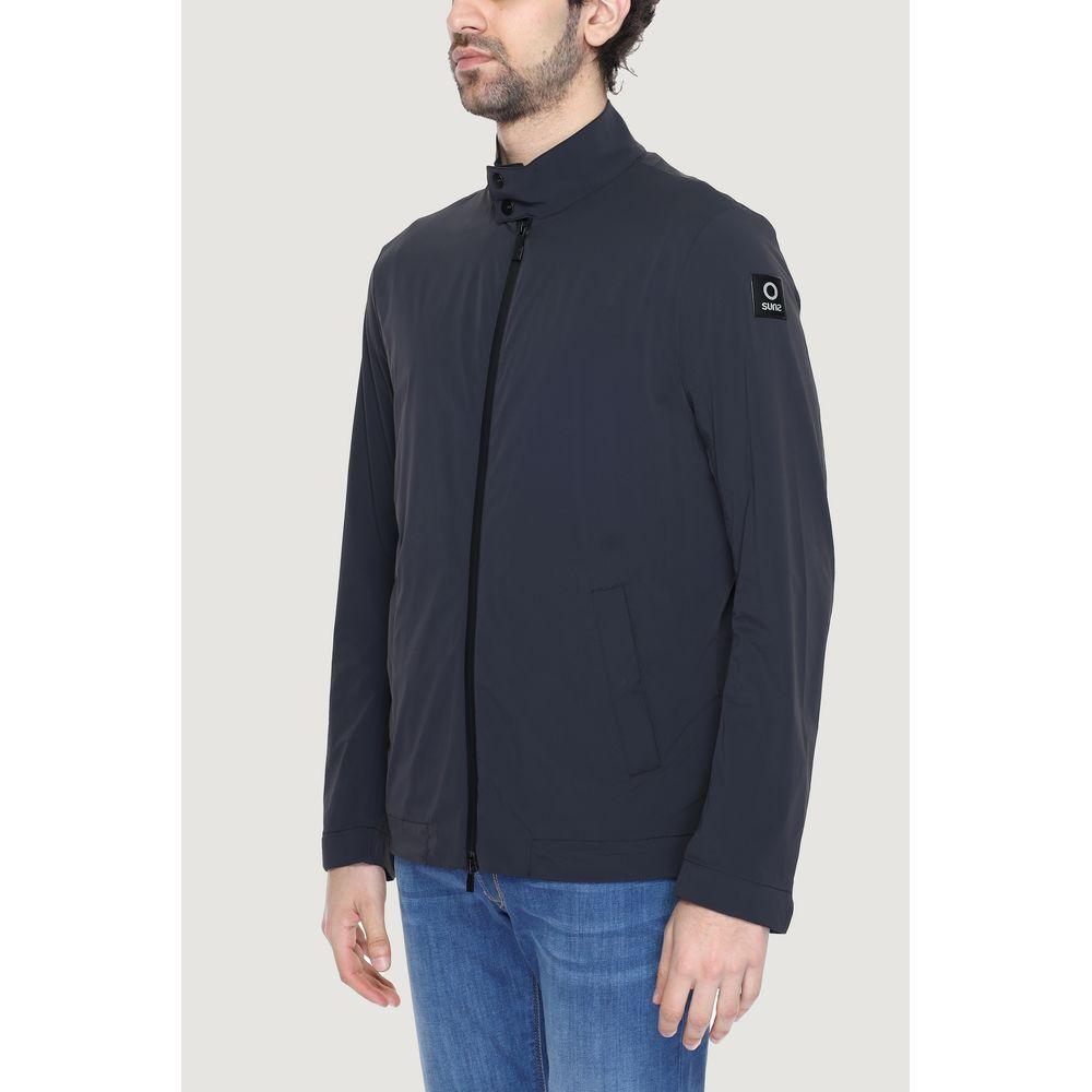 Suns Black Nylon Jackets & Coat