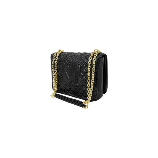 Love Moschino Black Polyethylene Handbag Love Moschino Dark Slate Gray