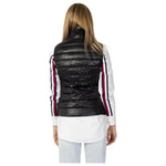 Armani Exchange Black Polyester Sleveless Jacket AR-8162400009-IT38|XS