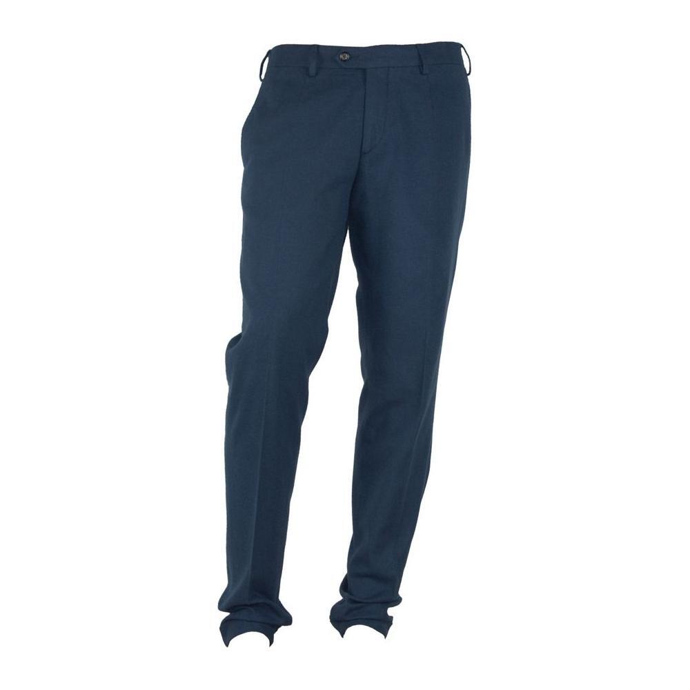 Made in Italy Blue Cotton Jeans & Pant MI-3205-ONE SIZE