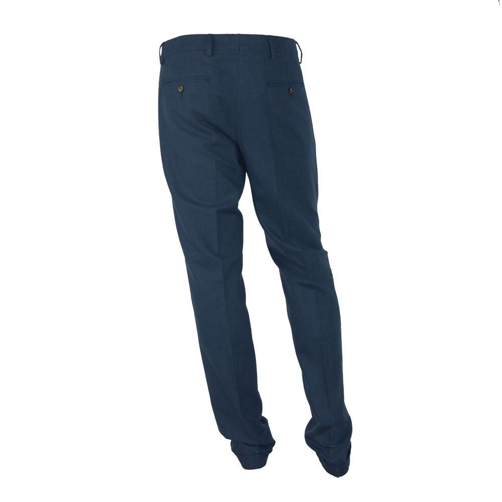 Made in Italy Blue Cotton Jeans & Pant MI-3205-ONE SIZE