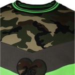 Dolce & Gabbana Multicolor Camouflage Sweatshirt Sweater TSH86730-50