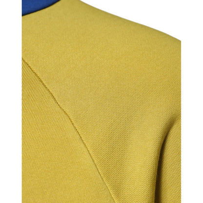 Dolce & Gabbana Multicolor Patchwork Men Sweatshirt Sweater